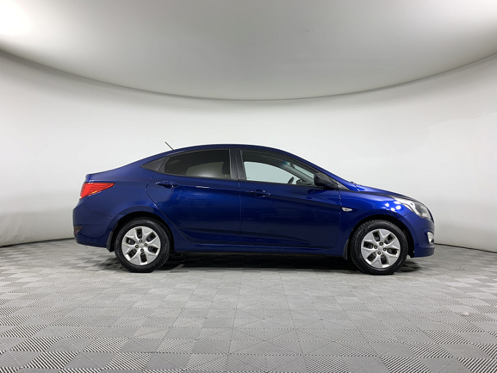 HYUNDAI Solaris 1.6, 2014 года, Механика, СИНИЙ