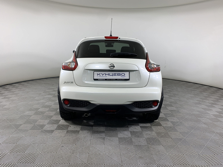 NISSAN Juke 1.6, 2017 года, Вариатор, БЕЛЫЙ