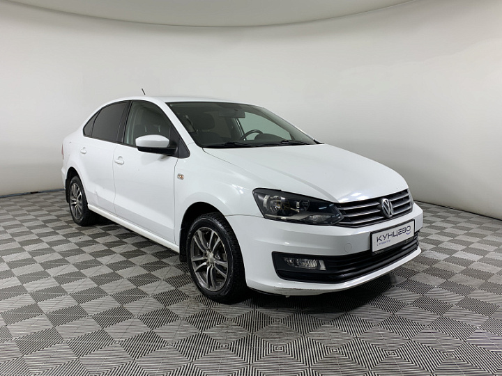 VOLKSWAGEN Polo 1.6, 2015 года, Механика, БЕЛЫЙ