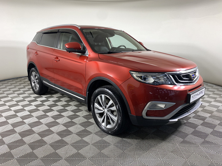 Geely Atlas 2.4, 2019 года, Автоматическая, Красный