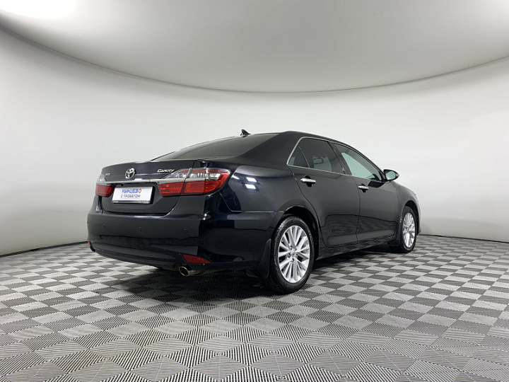 TOYOTA Camry 2.5, 2015 года, Автоматическая, Черный металлик