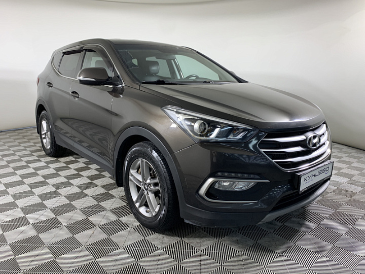 HYUNDAI Santa Fe 2, 2017 года, Автоматическая, КОРИЧНЕВЫЙ