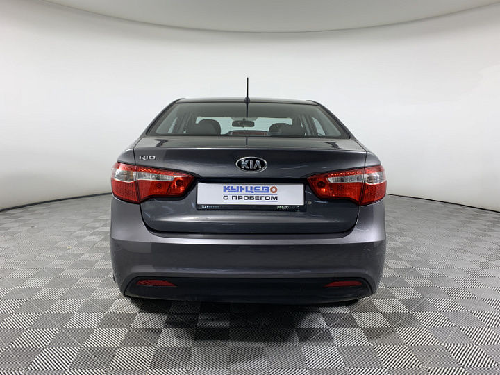 KIA Rio 1.4, 2014 года, Автоматическая, ТЕМНО-СЕРЫЙ