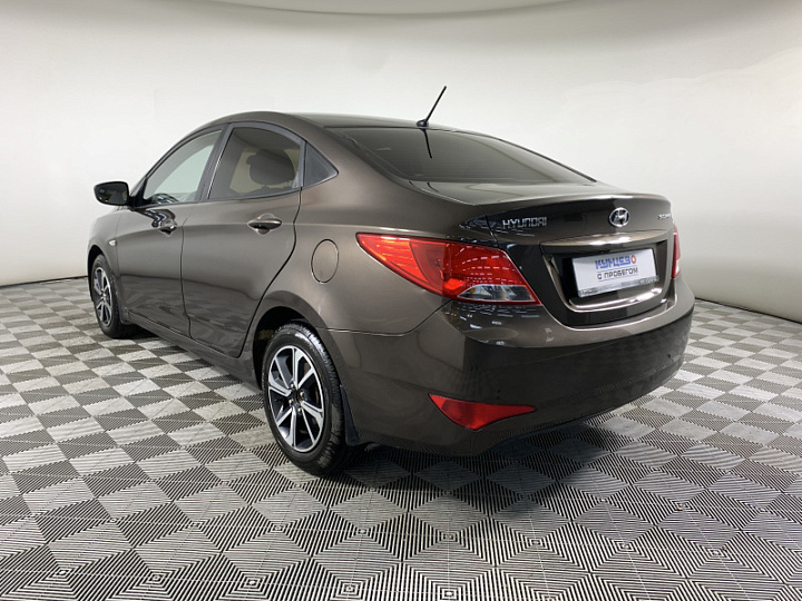 HYUNDAI Solaris 1.4, 2015 года, Автоматическая, КОРИЧНЕВЫЙ