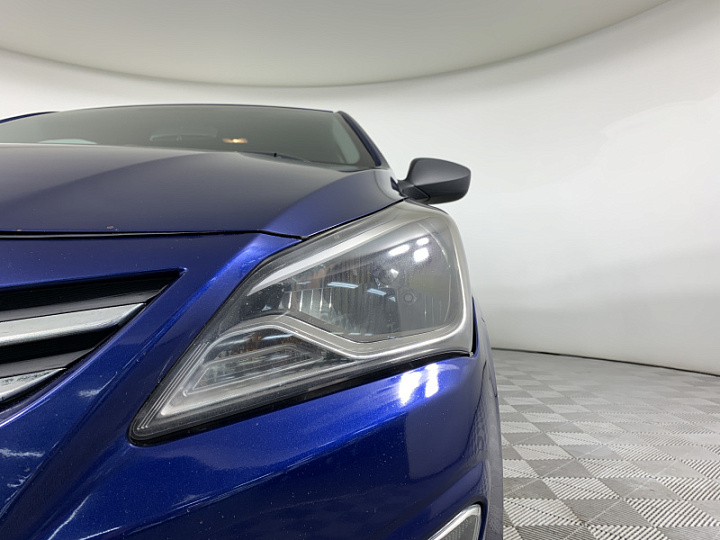 HYUNDAI Solaris 1.6, 2014 года, Механика, СИНИЙ