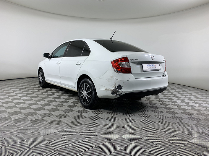 SKODA Rapid 1.6, 2016 года, Механика, БЕЛЫЙ