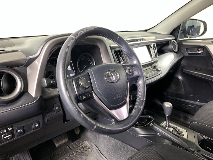 TOYOTA RAV4 2, 2017 года, Вариатор, Черный металлик