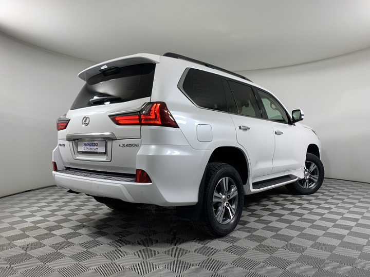 LEXUS LX 450d 4.5, 2019 года, Автоматическая, БЕЛЫЙ