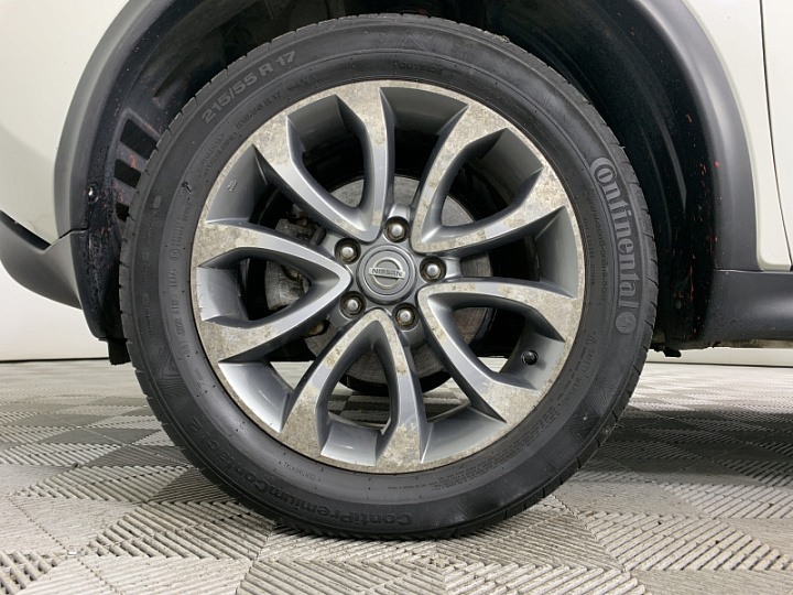NISSAN Juke 1.6, 2014 года, Вариатор, БЕЛЫЙ