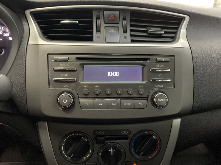 Nissan Sentra 1.6, 2014 года, Вариатор, Черный