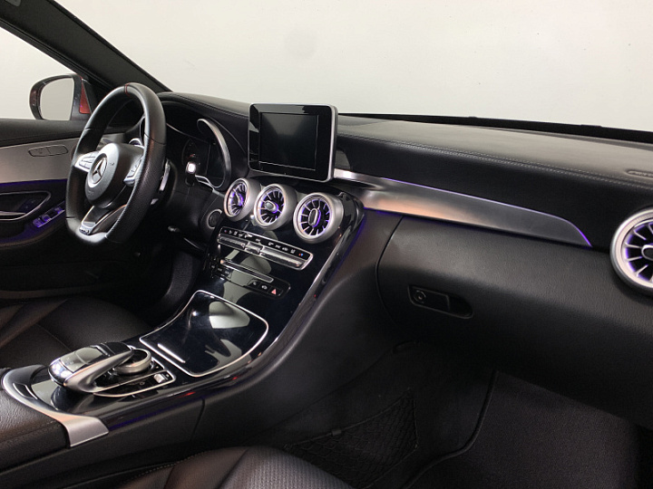 MERCEDES-BENZ C-Класс 180 1.6, 2015 года, Автоматическая, КРАСНЫЙ