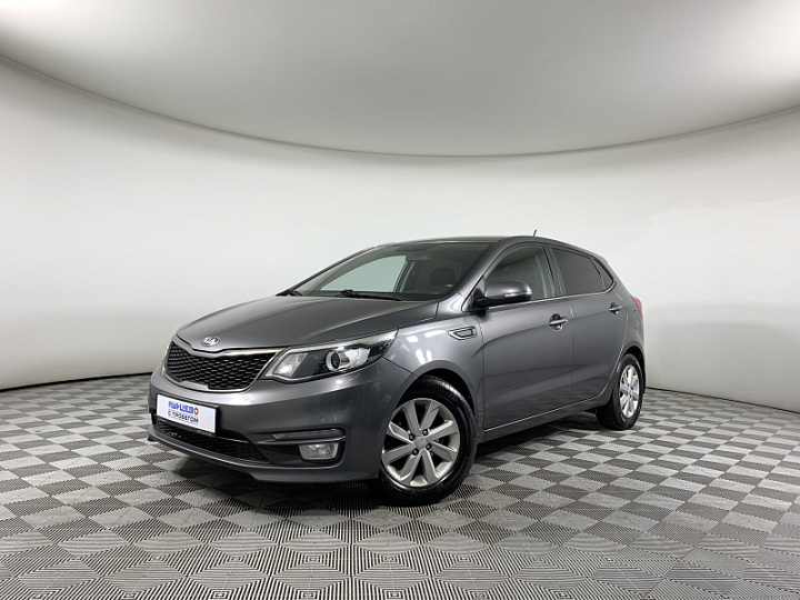 KIA Rio 1.6, 2017 года, Автоматическая, ТЕМНО-СЕРЫЙ