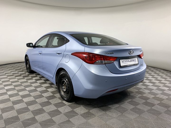 HYUNDAI Elantra 1.6, 2012 года, Автоматическая, ГОЛУБОЙ