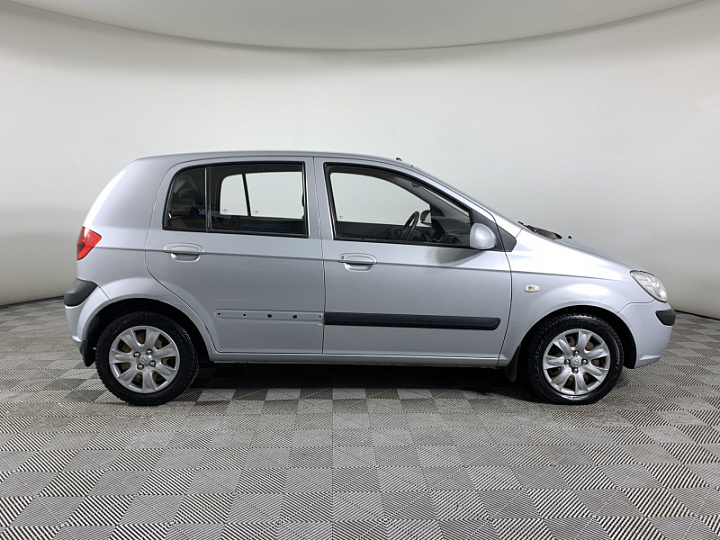 HYUNDAI Getz 1.4, 2007 года, Автоматическая, Серебристый