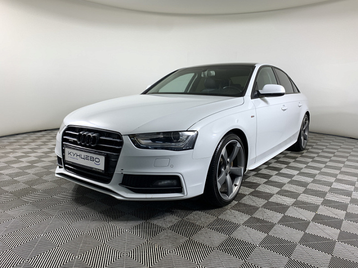 AUDI A4 2, 2014 года, Робот, БЕЛЫЙ