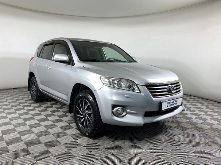 TOYOTA RAV4 2, 2010 года, Вариатор, Серебристый
