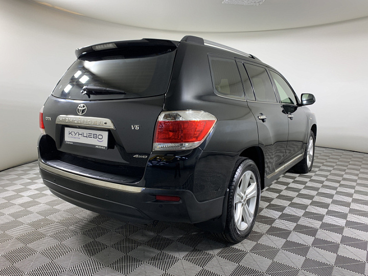 TOYOTA Highlander 3.5, 2013 года, Автоматическая, ЧЕРНЫЙ