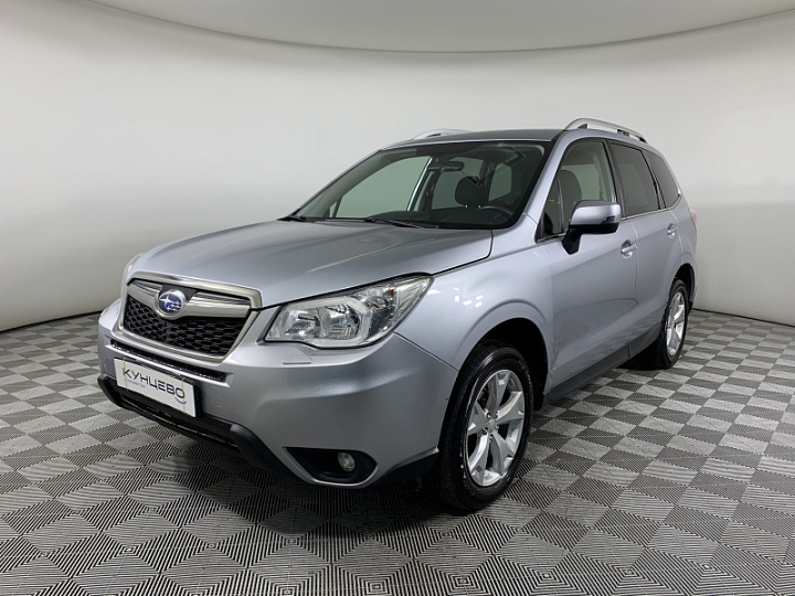 SUBARU Forester 2.5, 2015 года, Вариатор, Серебристый