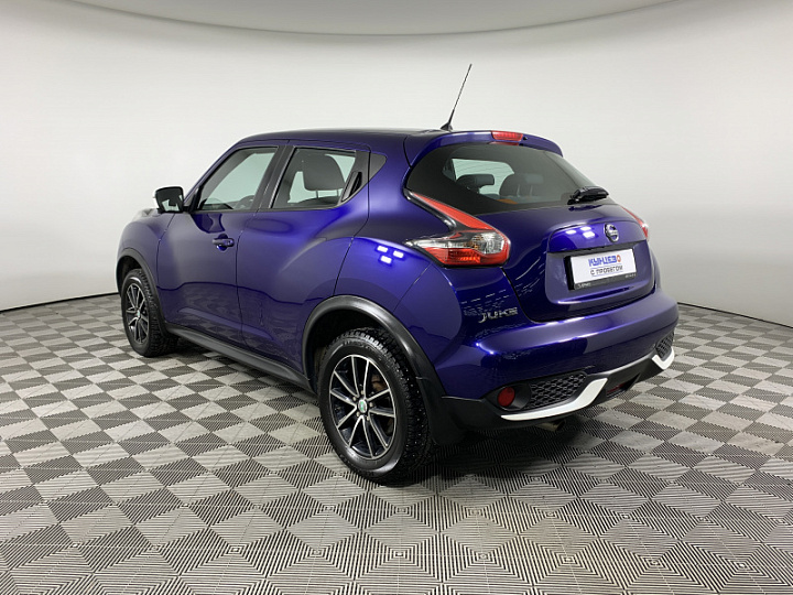 NISSAN Juke 1.6, 2017 года, Вариатор, СИНИЙ