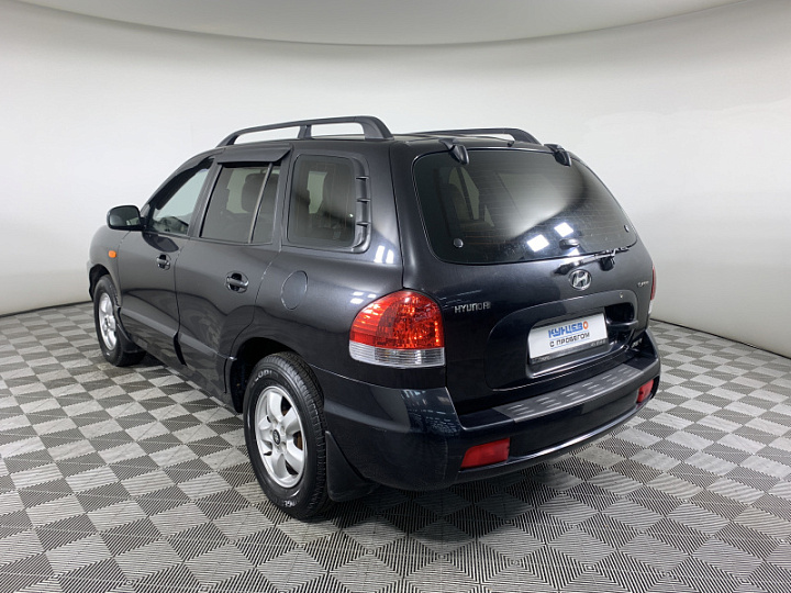 HYUNDAI Santa Fe 2.7, 2008 года, Автоматическая, ЧЕРНЫЙ