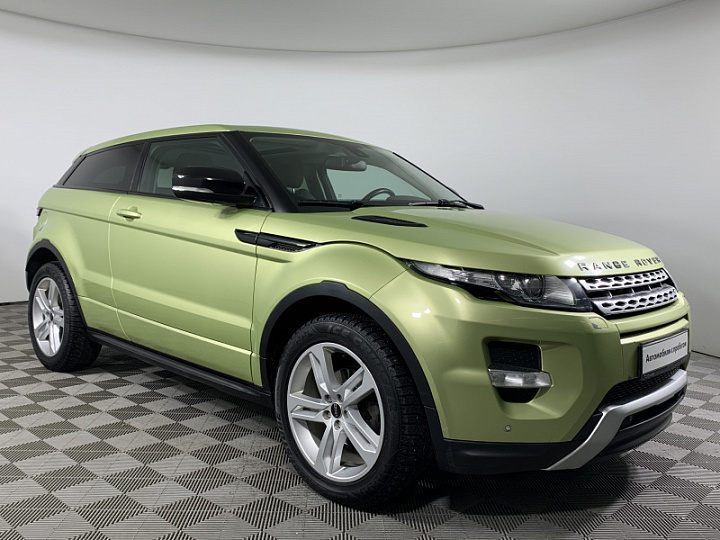 LAND ROVER Range Rover Evoque 2.2, 2012 года, Автоматическая, ЗЕЛЕНЫЙ