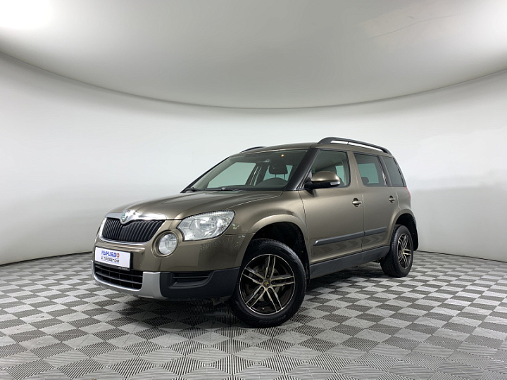 SKODA Yeti 1.2, 2012 года, Робот, СВЕТЛО-КОРИЧНЕВЫЙ
