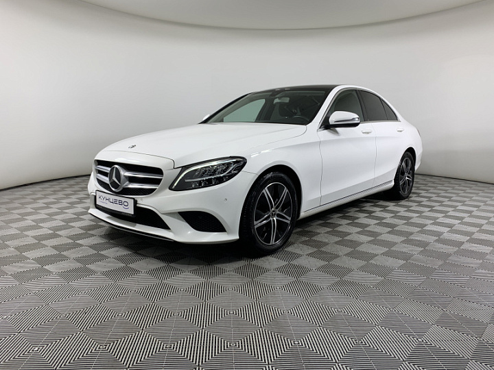 MERCEDES-BENZ C-Класс 180 1.5, 2019 года, Автоматическая, БЕЛЫЙ