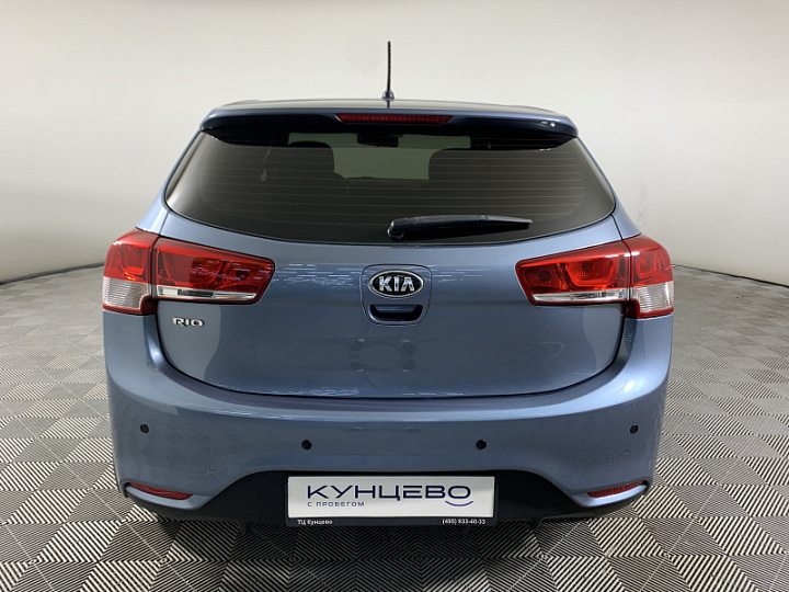 KIA Rio 1.6, 2015 года, Автоматическая, ГОЛУБОЙ