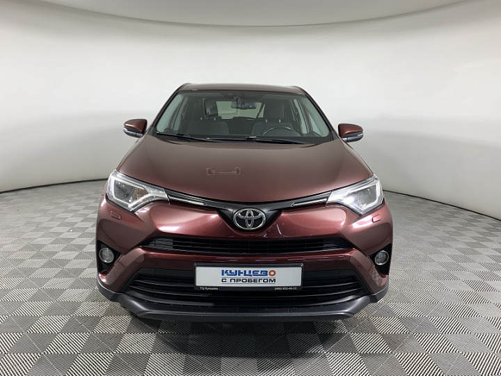 TOYOTA RAV4 2, 2018 года, Вариатор, ТЕМНО-БОРДОВЫЙ