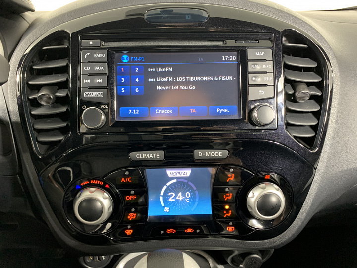 NISSAN Juke 1.6, 2017 года, Вариатор, СИНИЙ