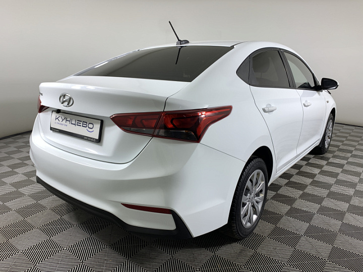 HYUNDAI Solaris 1.4, 2019 года, Механика, БЕЛЫЙ