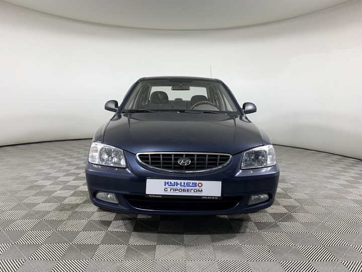 HYUNDAI Accent 1.5, 2006 года, Механика, СИНИЙ