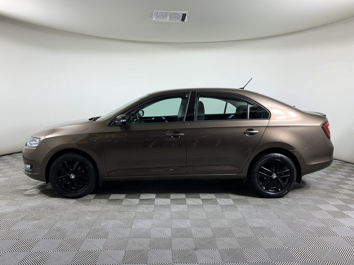 Skoda Rapid 1.4, 2017 года, dsg-7, Коричневый
