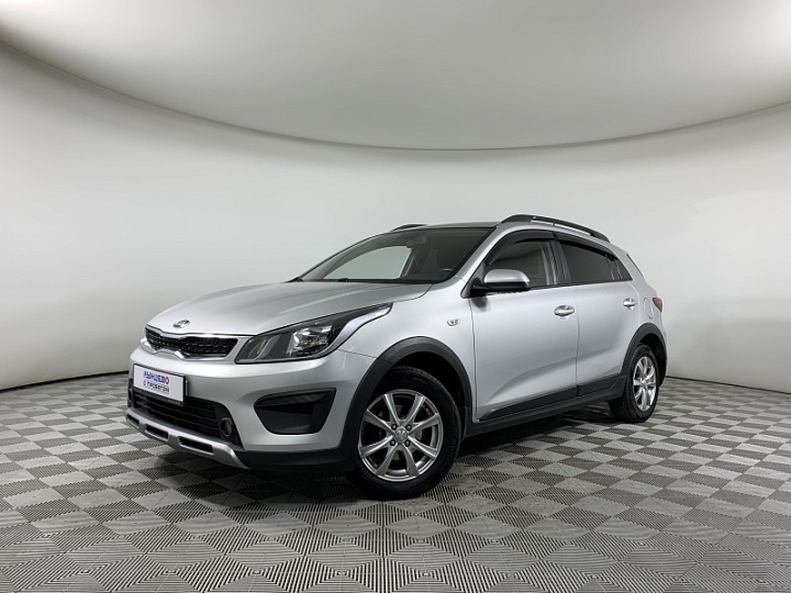 KIA Rio X-Line 1.6, 2018 года, Механика, Серебристый