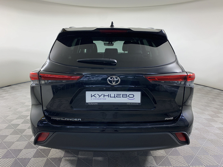 TOYOTA Highlander 3.5, 2021 года, Автоматическая, ЧЕРНЫЙ
