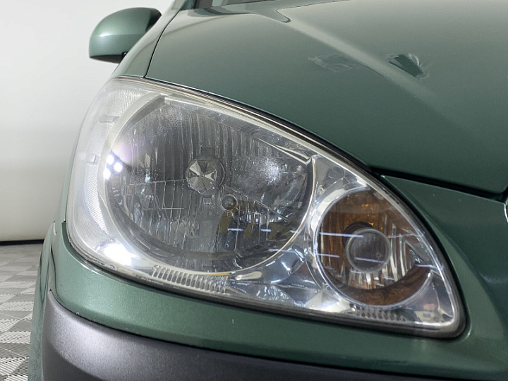 Hyundai Getz 1.6, 2006 года, Автоматическая, Зеленый