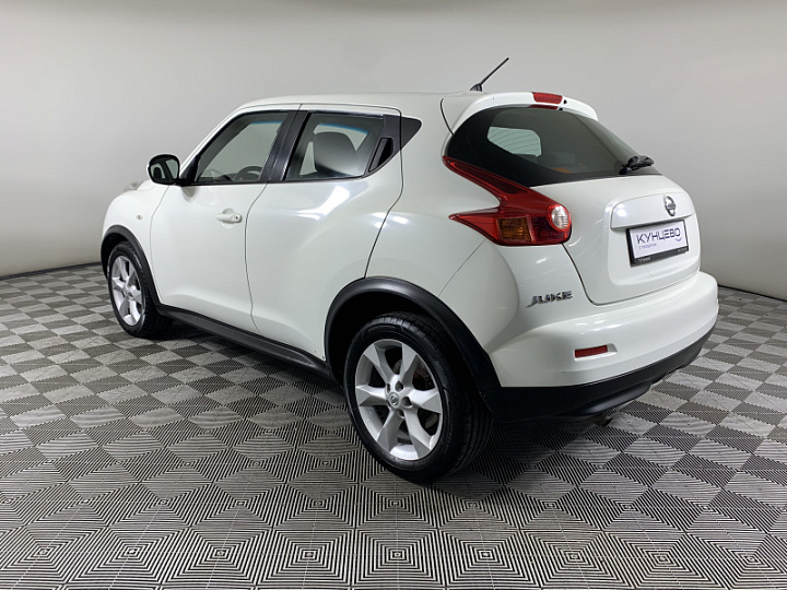 NISSAN Juke 1.6, 2012 года, Вариатор, БЕЛЫЙ