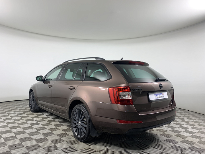 SKODA Octavia 1.8, 2014 года, Робот, КОРИЧНЕВЫЙ