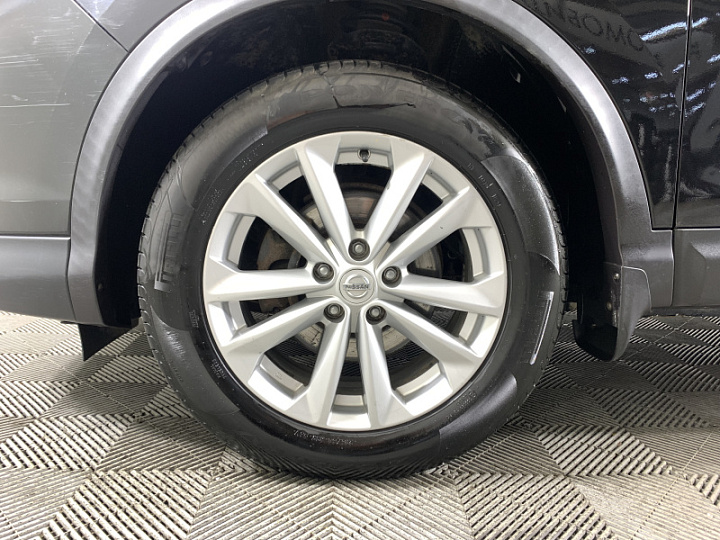 Nissan Qashqai 2, 2016 года, Вариатор, Черный