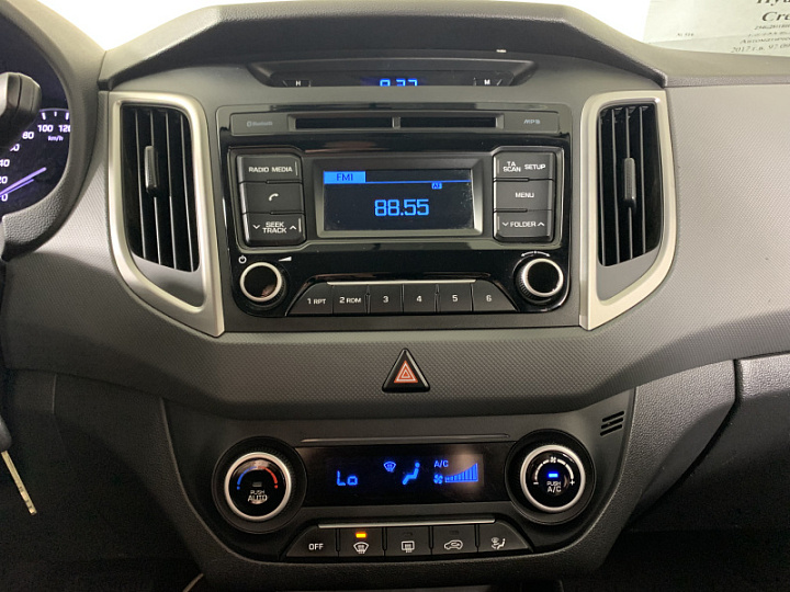 HYUNDAI Creta 1.6, 2017 года, Автоматическая, ЧЕРНЫЙ