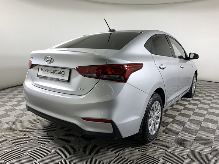 HYUNDAI Solaris 1.6, 2017 года, Автоматическая, Серебристый