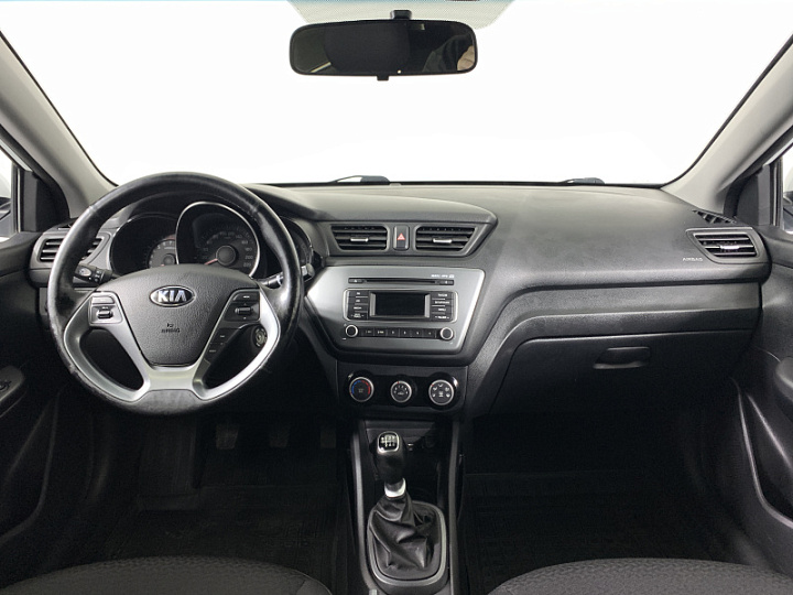 KIA Rio 1.6, 2015 года, Механика, БЕЛЫЙ