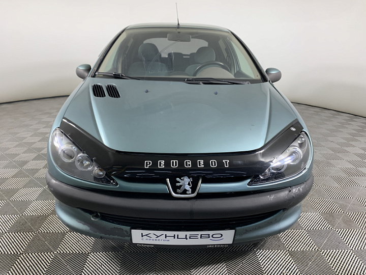 PEUGEOT 206 1.4, 2002 года, Автоматическая, ЗЕЛЕНЫЙ