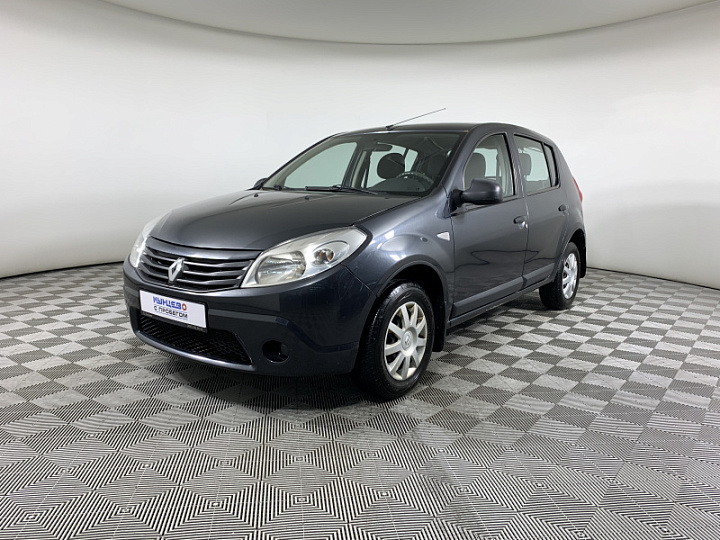 RENAULT Sandero 1.6, 2011 года, Механика, ЧЕРНЫЙ