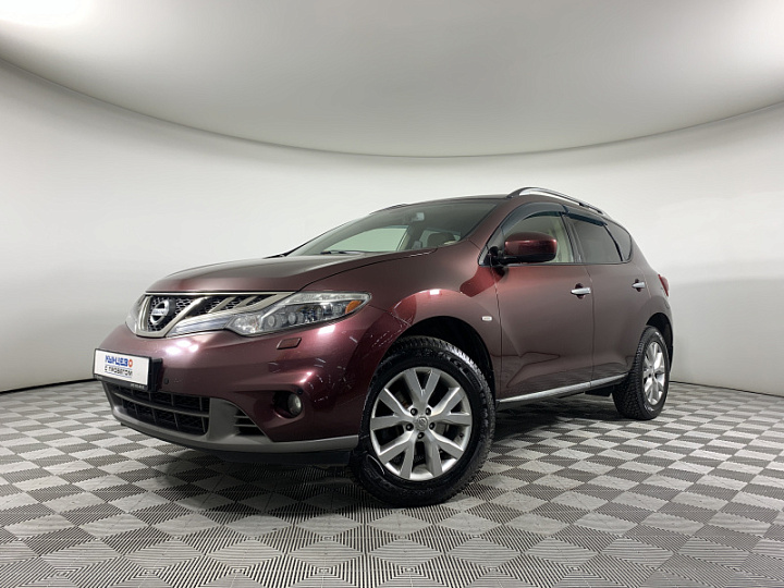 NISSAN Murano 3.5, 2013 года, Вариатор, ТЕМНО-БОРДОВЫЙ