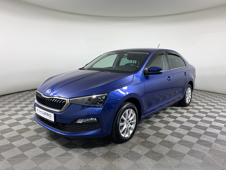 SKODA Rapid 1.6, 2021 года, Автоматическая, СИНИЙ