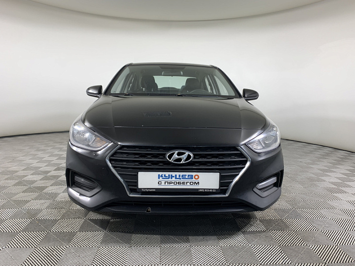 HYUNDAI Solaris 1.4, 2017 года, Автоматическая, ЧЕРНЫЙ