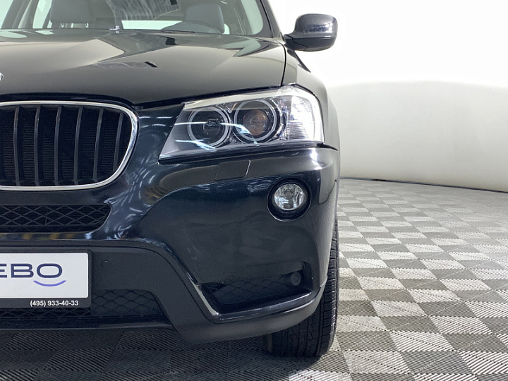BMW X3 2, 2012 года, Автоматическая, Черный