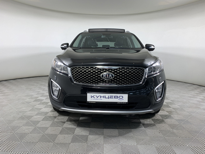 KIA Sorento 3.3, 2016 года, Автоматическая, ЧЕРНЫЙ