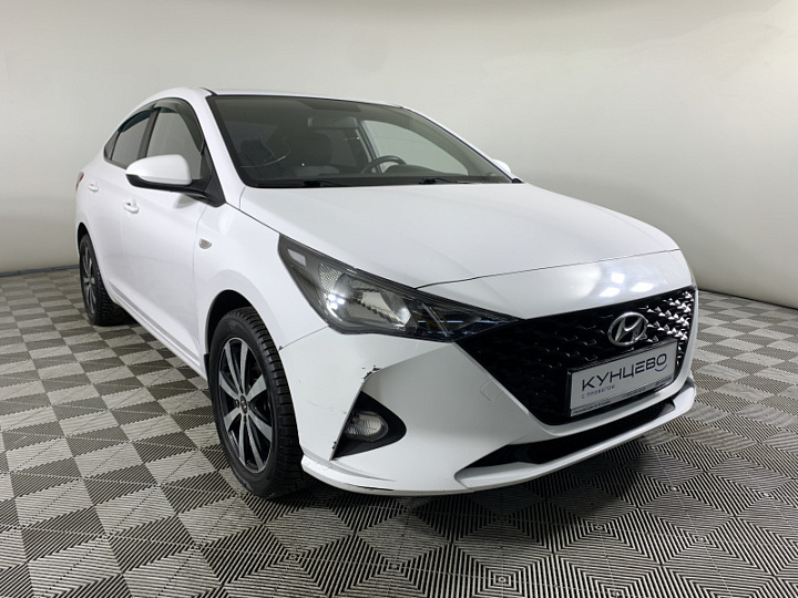 HYUNDAI Solaris 1.6, 2021 года, Автоматическая, БЕЛЫЙ